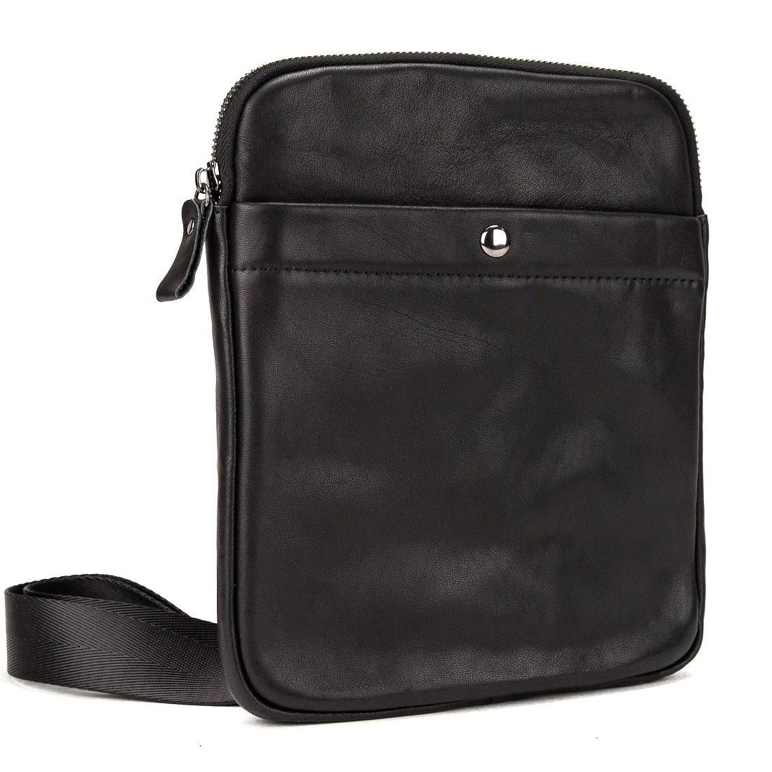 Чоловіча сумка через плече Royal Bag S-N2-123A Чорний (6089)