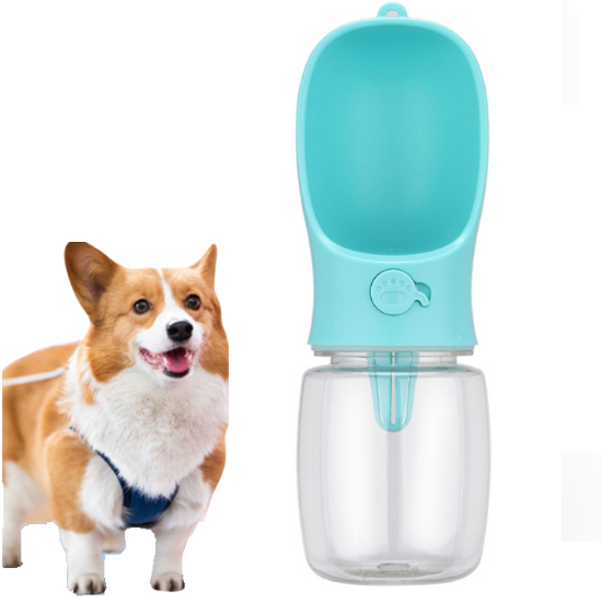 Поилка для собак прогулочная Dogbaby Aqua 350 мл Pink