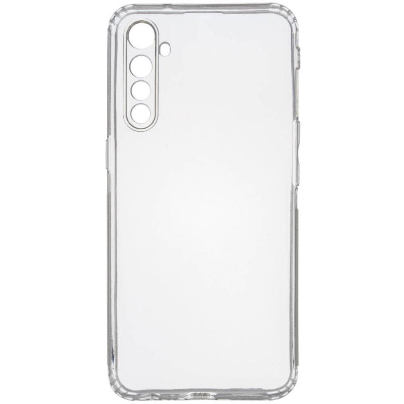 Противоударный TPU Чехол GETMAN Transparent 1,0 mm для Realme XT Бесцветный (прозрачный)