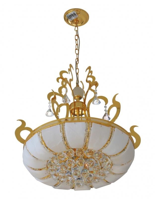 Люстра подвесная классическая Brille BCL-286S/11 большая для холла