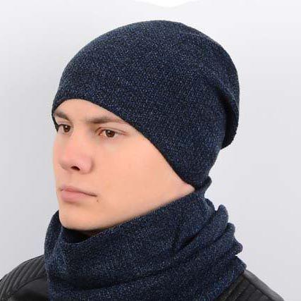 Комплект Flash KMP1702 L р. 57-58 Черный-Джинсовый - фото 1