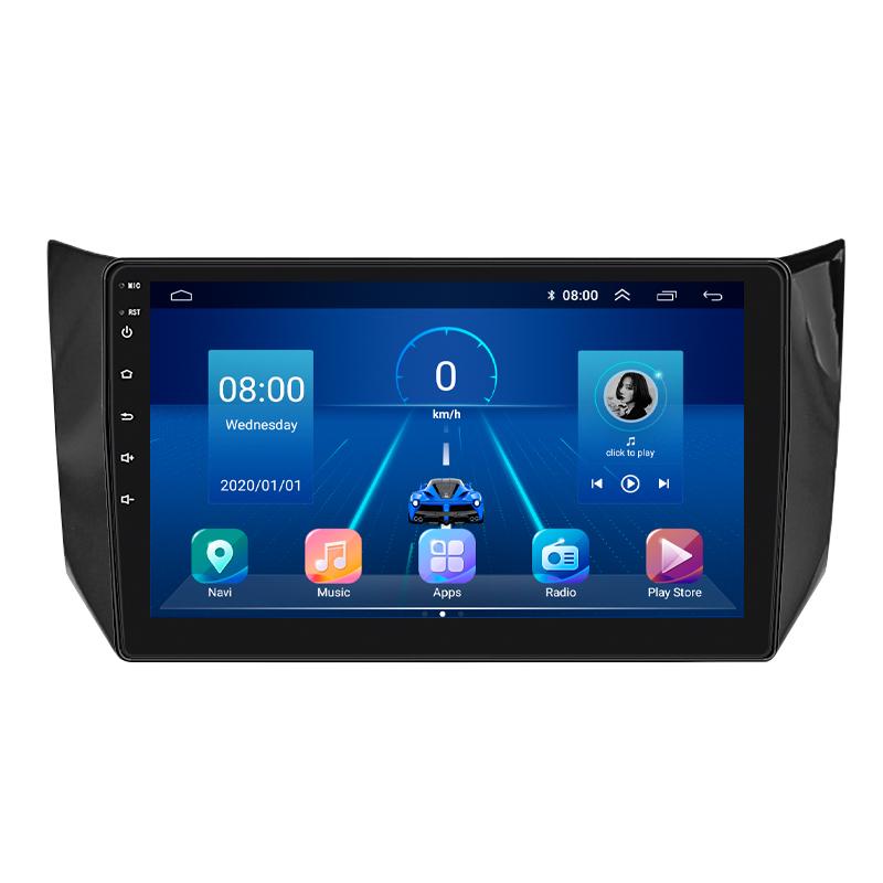 Штатная магнитола 10" Lesko для Nissan Tiida II 2015-2018 6/128Gb 4G Wi-Fi GPS Top Ниссан