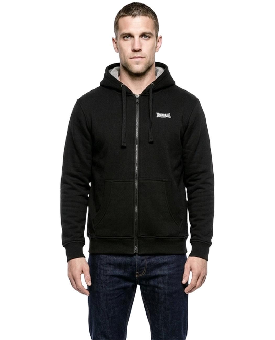 Куртка мужская демисезонная Lonsdale 32241503 с подкладкой sherpa 2XL Черный (2322415035100)