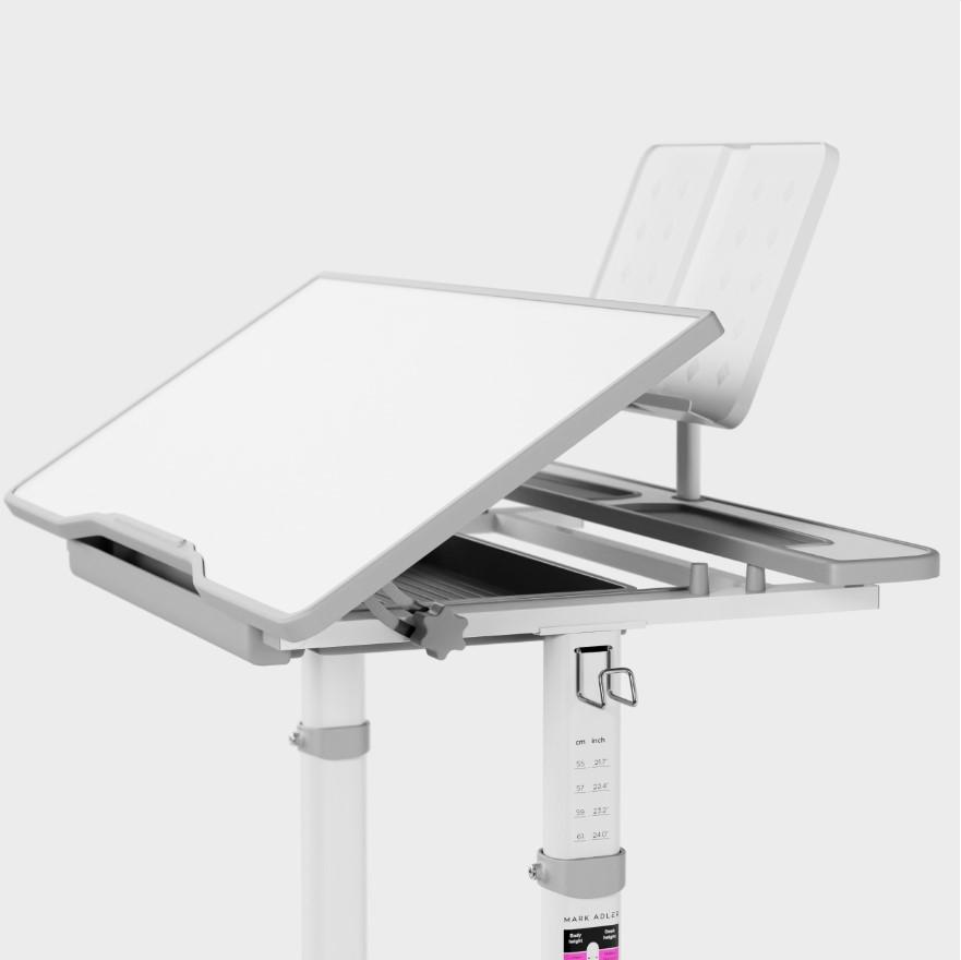 Стіл ергономічний дитячий Mark Adler Study 3.0 Grey - фото 7 Стіл ергономічний дитячий Mark Adler Study 3.0 Grey - фото 7