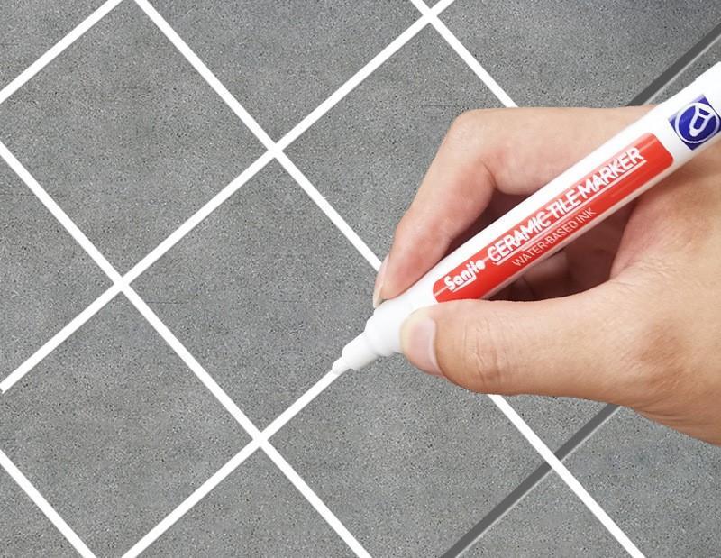 Маркер для затирання та відбілювання кахельних швів Білий - фото 5 Маркер для затирання та відбілювання кахельних швів Білий - фото 5