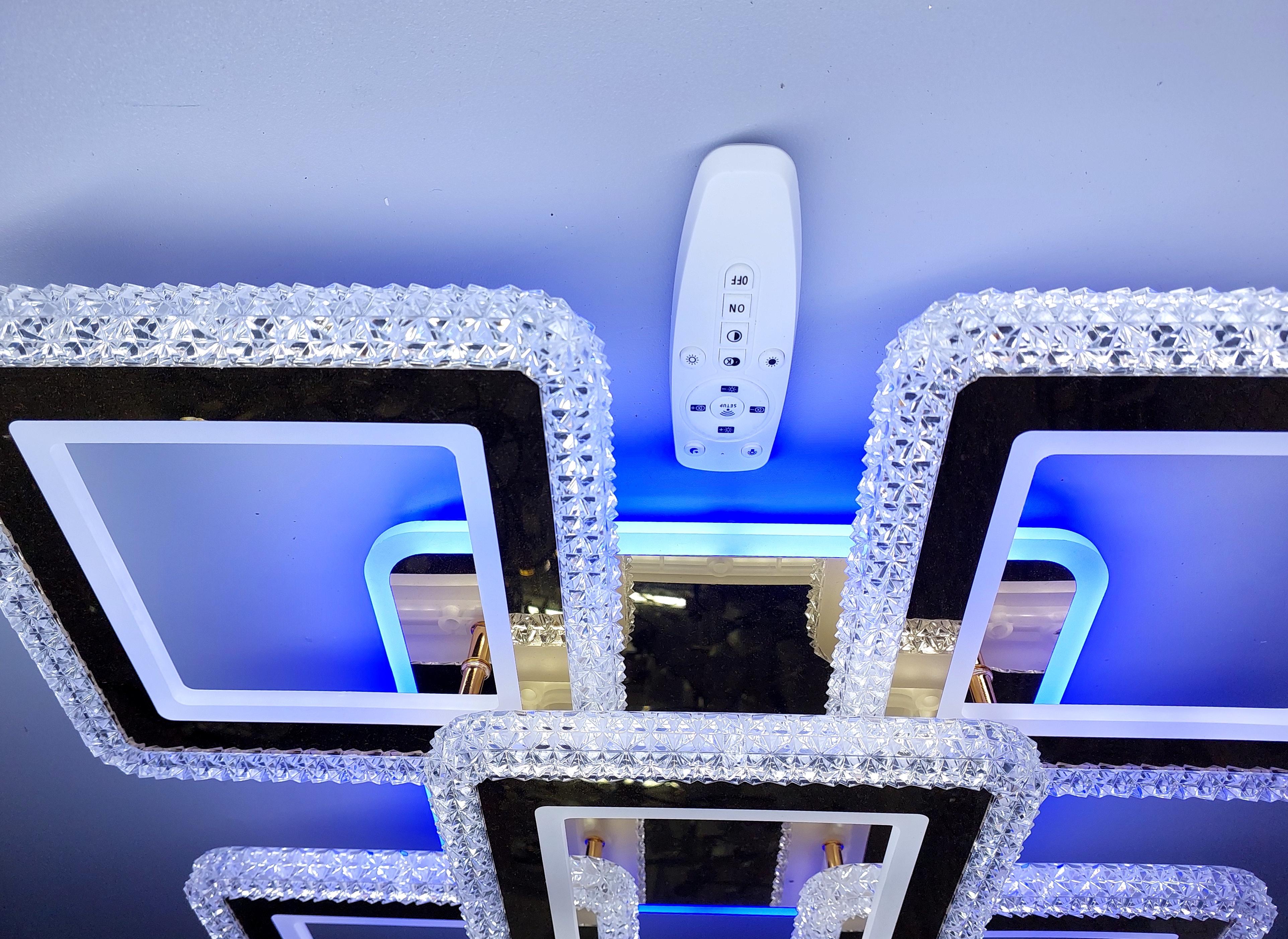 Люстра світлодіодна 82/5 GD+RGB з підсвіткою 250/36W Золотий (18205062) - фото 8 Люстра світлодіодна 82/5 GD+RGB з підсвіткою 250/36W Золотий (18205062) - фото 8