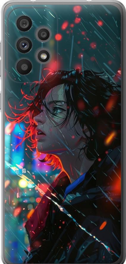 Чехол на Samsung Galaxy A73 A736B Ночные огни (6096u-2586-42517)