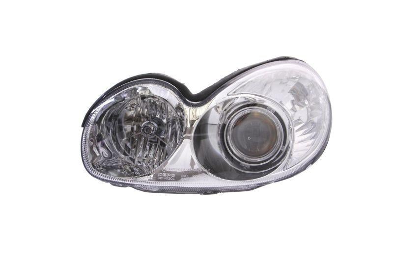 Фара передняя левая Hyundai Sonata EF 2001-2004 H7/H1 (221-1128L-LD-EM)