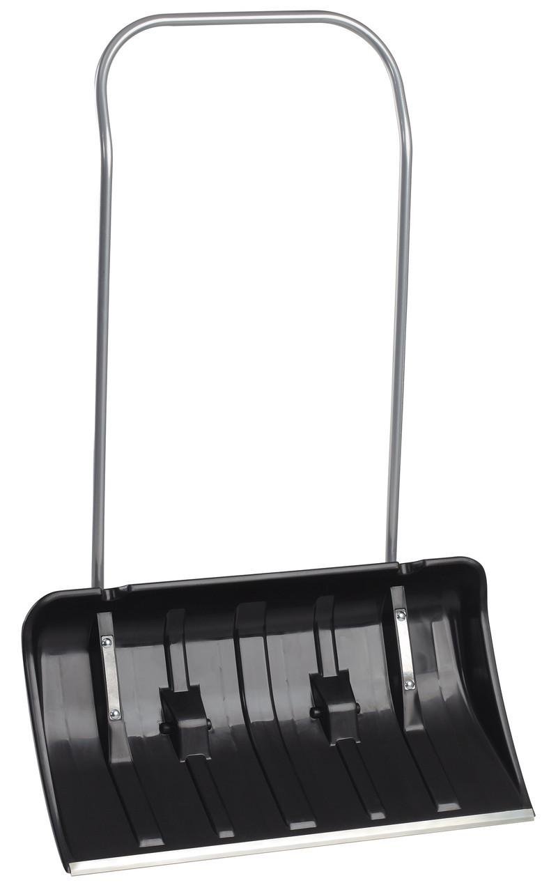 Лопата-ковш для снега Form-plastic 1 с пластмассовым ковшом и колесиками 79х130 см Черный (CNT00011754)