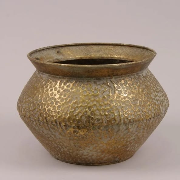 Ваза металлическая Flora 19 см (26284)