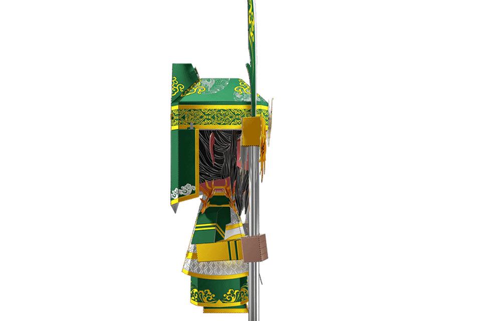 Конструктор Piececool Lagsse'guan yu Q004 коллекционная модель - фото 3 Конструктор Piececool Lagsse'guan yu Q004 коллекционная модель - фото 3