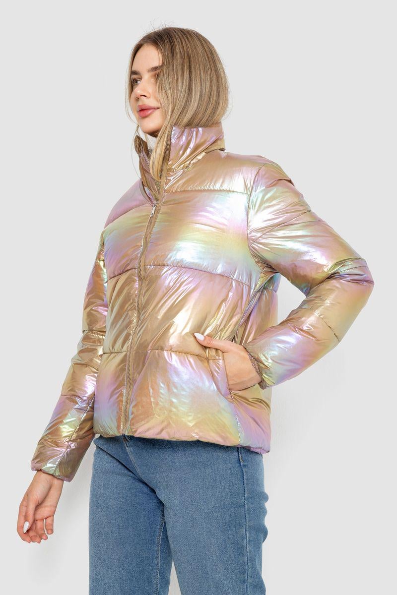 Куртка жіноча Ager демісезонна 243R2022-2 M Бежево-бузковий (113220_825530) - фото 4