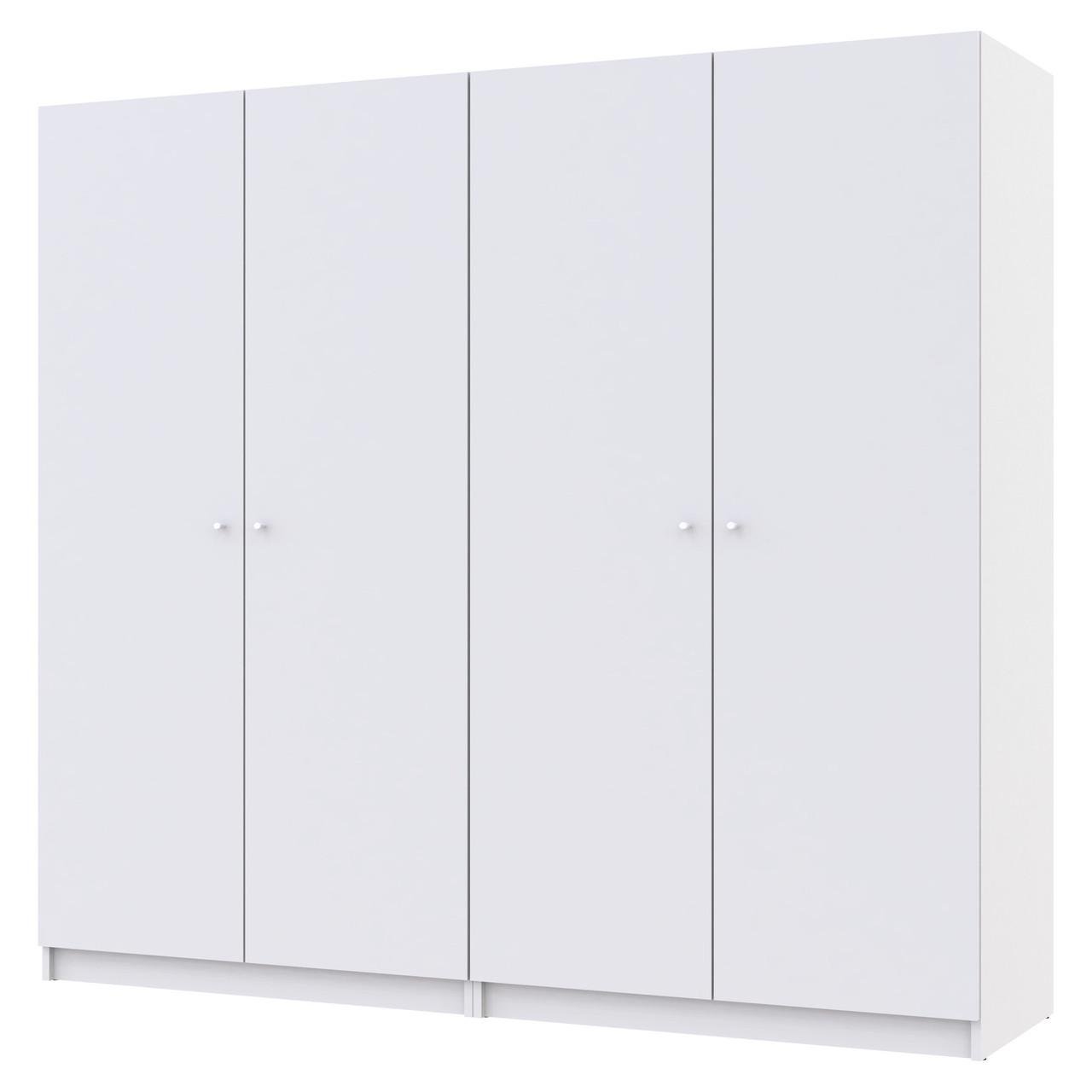 Комплект шкафов для одежды Doros Промо 2 шт. 180х48х204 см Белый (DRS-011207)