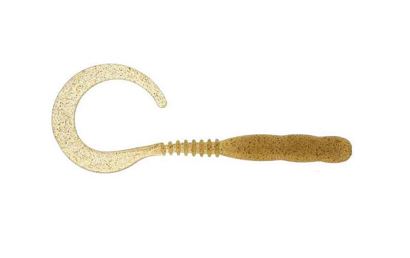 Силиконовый твистер Reins Curly Curly №010 съедобный 4" 15 шт. Long Arm Shrimp (6478)