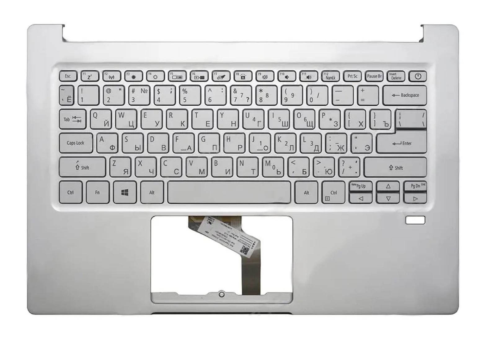 Верхняя панель с клавиатурой для ноутбука Acer Swift 3 SF314-42 6B.HSEN2.041 (15095)