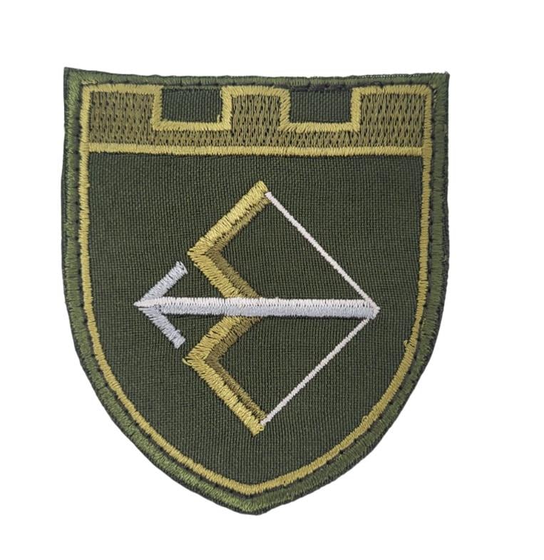 Шеврон 241 бригада ТРО 7х8 см Олива (3575276)