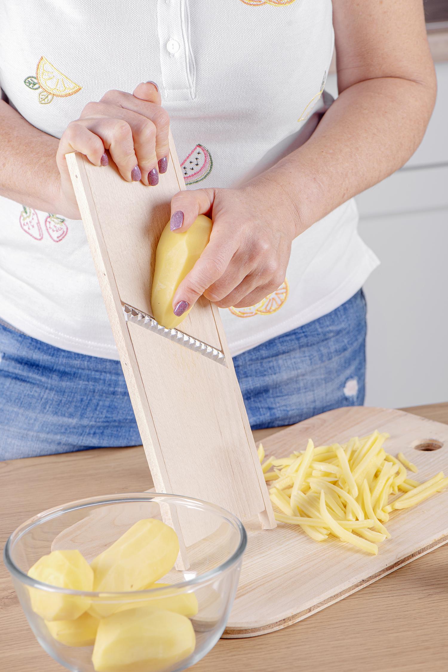 Шинковка для картофеля фри Kitchette 32х11 см (1690098836) - фото 15