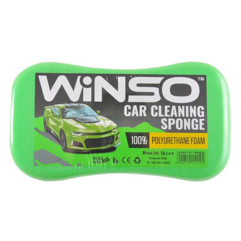 Губка для миття авто з дрібними порами WINSO 220x120x60 мм