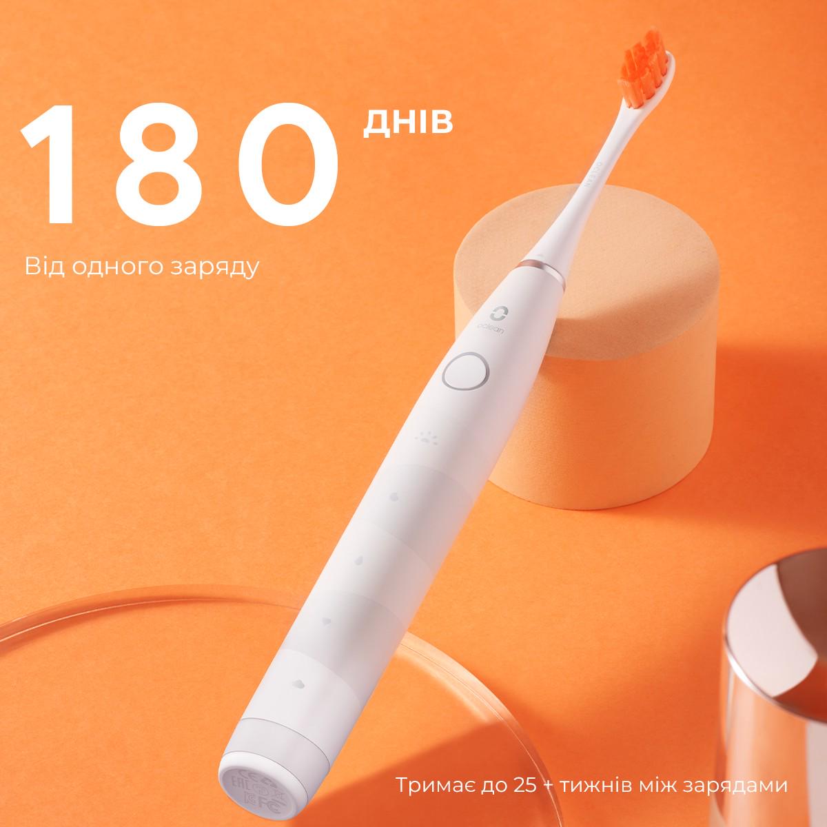 Електрична зубна щітка Oclean Flow S Sonic Electric Toothbrush White (00-00069532) - фото 10