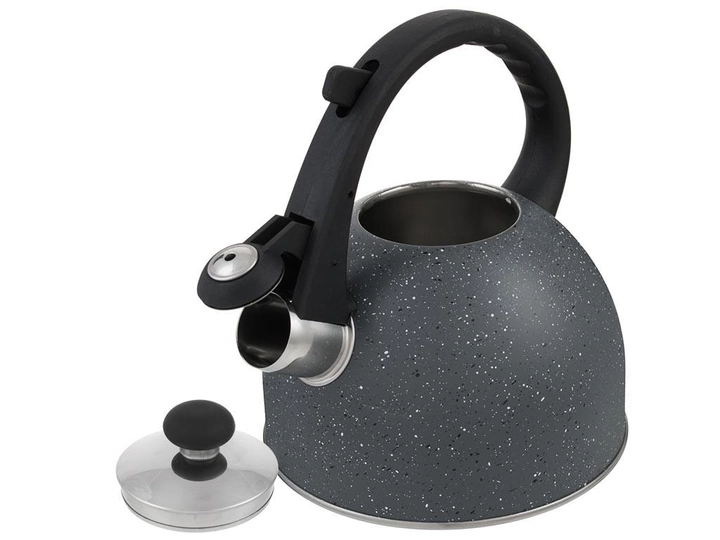 Чайник Edenberg со свистком из нержавеющей стали 1,5 л (EB-1973-gray)