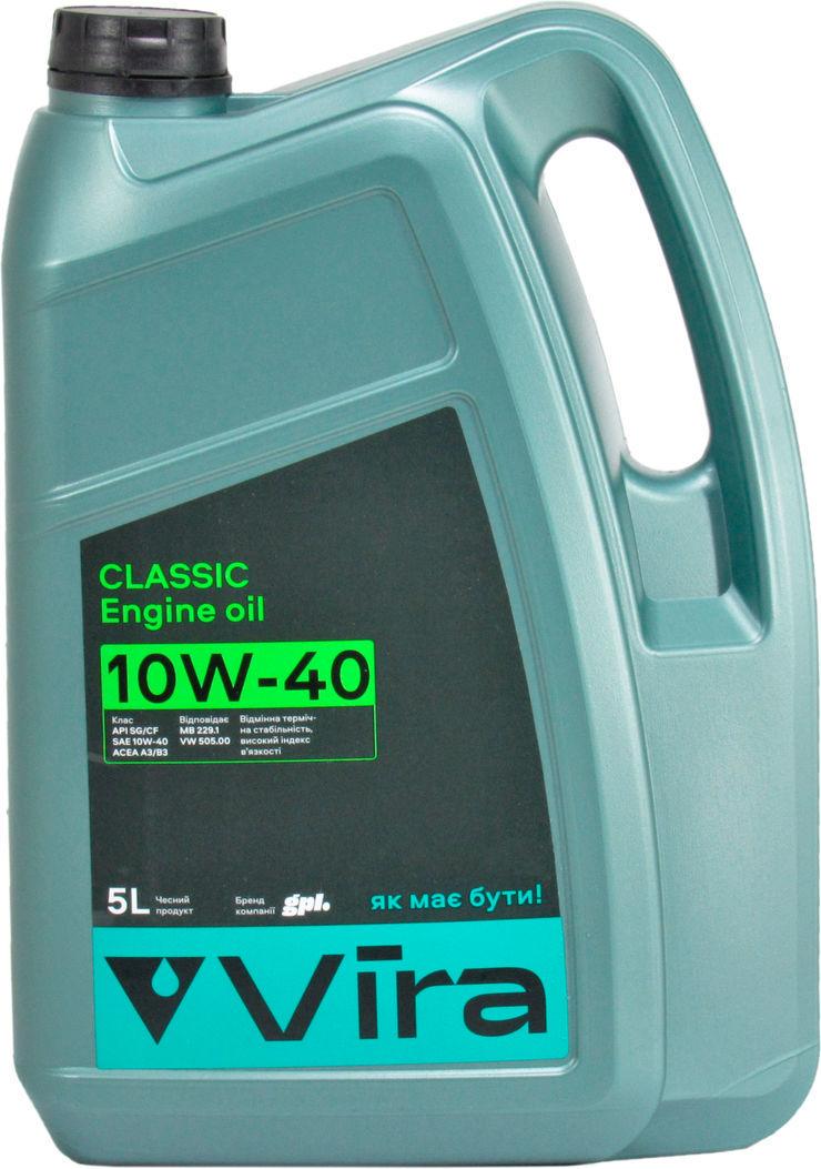 Моторное масло Vira Classic Sg/cf Vi0314 бензин/дизель 10W-40 5 л (1400514)
