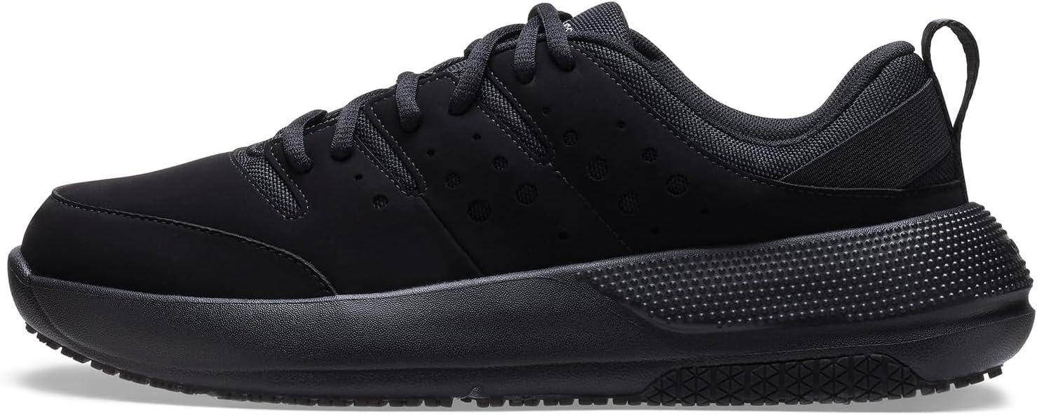 くろすけ ᐉ Кросівки чоловічі Crocs On the Clock Work LiteRide Triple Black