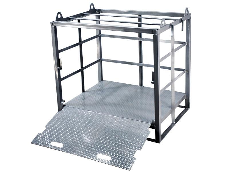 Кассета для кислородных баллонов Kompred OL393/3 оцинкованная на 12 шт. 1080х800х1000 мм