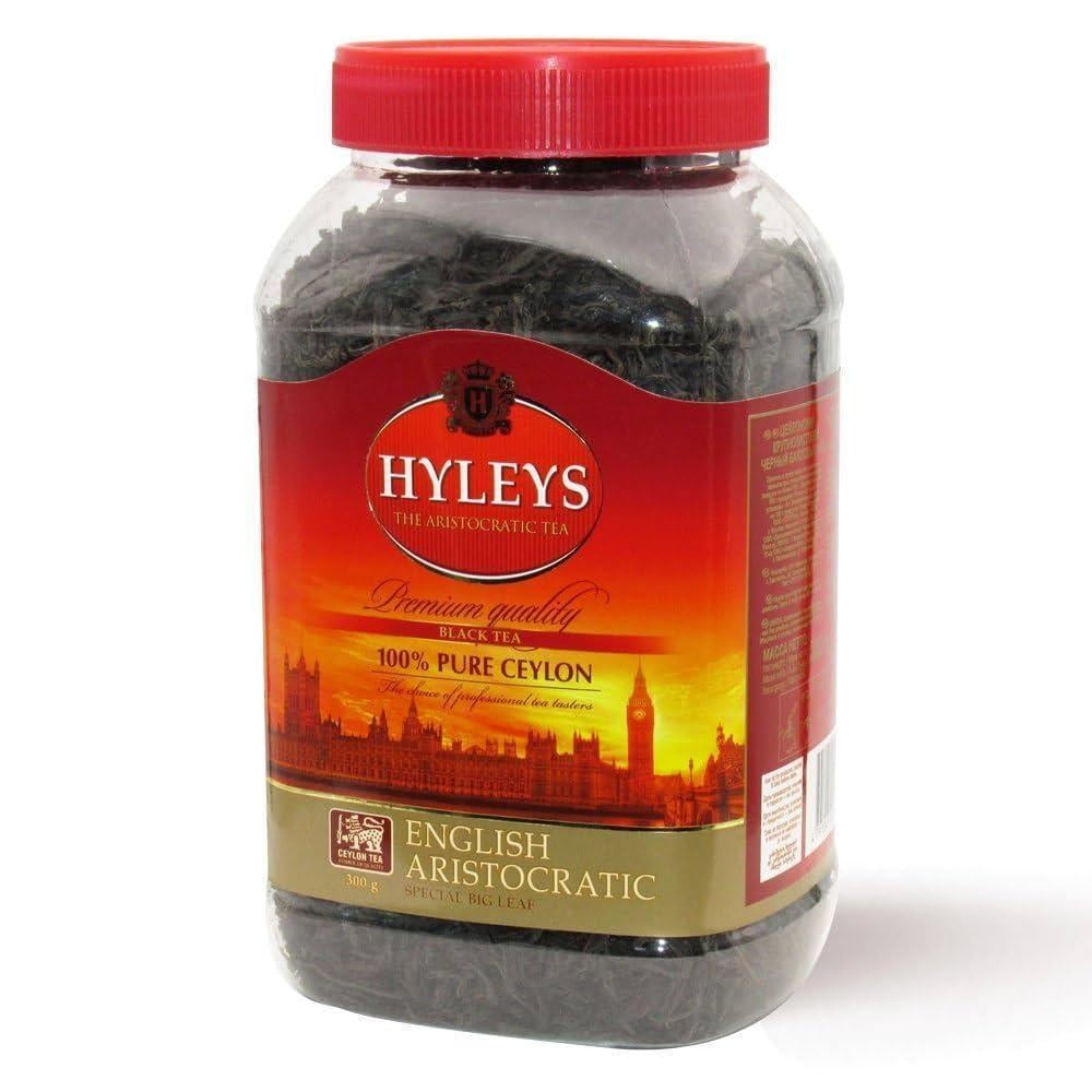Чай Hyleys Pure Ceylon English Aristocratic Black Tea черный крупнолистовой 300 г