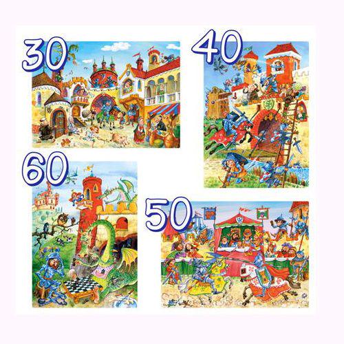 Пазли Лицарі 180 ел. (22964)