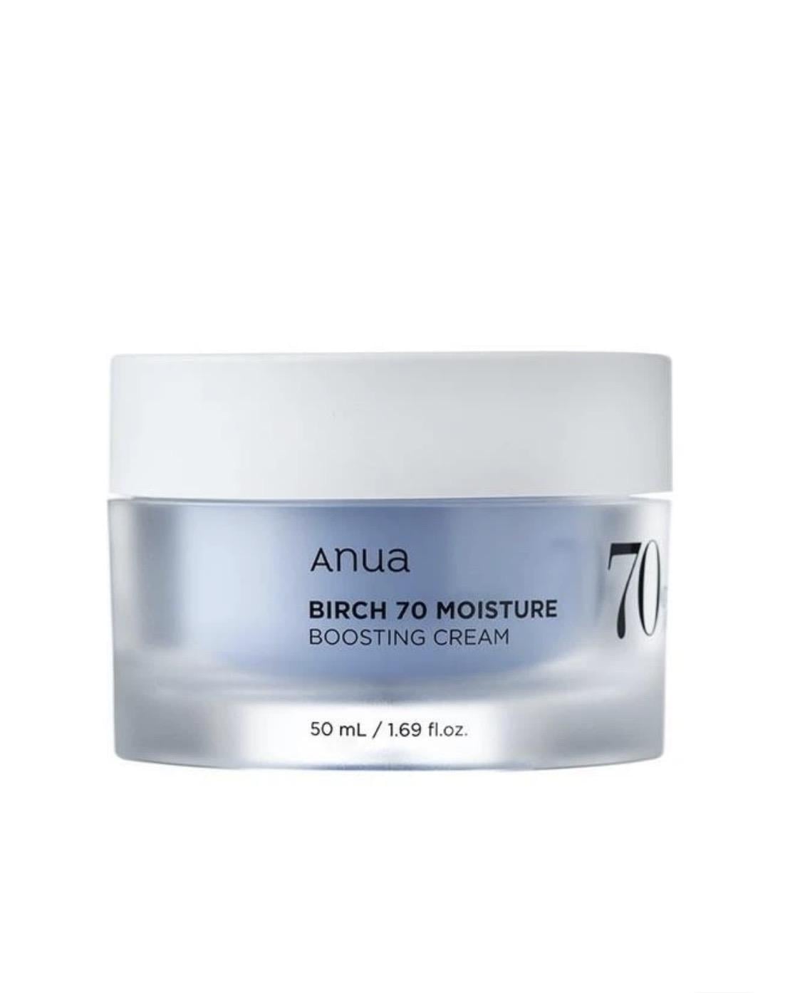 Крем для обличчя зволожувальний ANUA Birch Moisture Boosting Cream з березовим соком 50 мл (8809640732324)