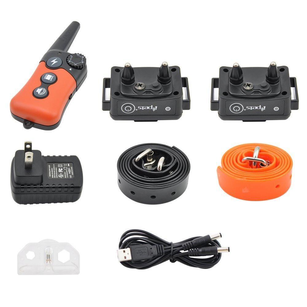 Електронашийник iPets PET619-2 на два нашийника водонепроникний перезаряджуваний Помаранчевий - фото 12 Електронашийник iPets PET619-2 на два нашийника водонепроникний перезаряджуваний Помаранчевий - фото 12