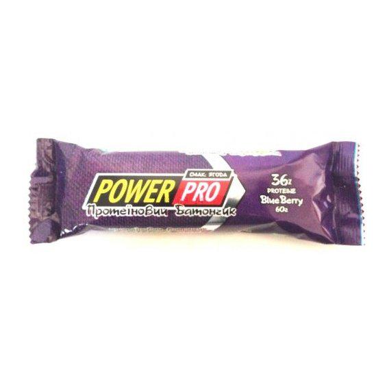 Протеиновый батончик Power Pro 36% 20х60 г Голубая ягода