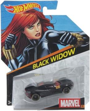 Машинки-герои Marvel Black Widow Mattel Hot Wheels Black Widow (CGD59)