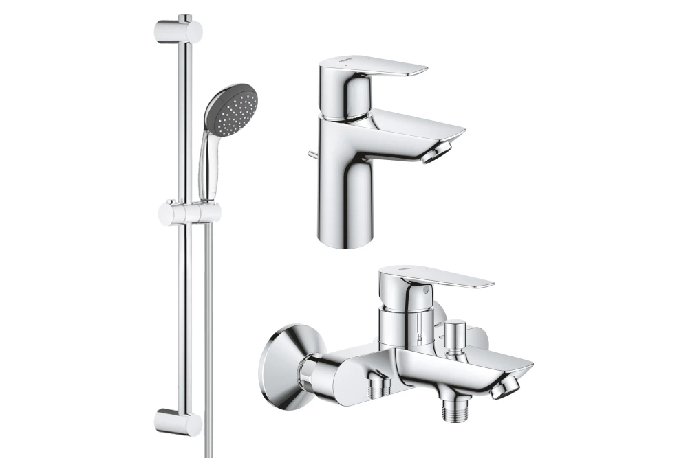 Набор смесителей для ванной комнаты Grohe QuickFix StartEdge S-Size UA202501SQ 3в1 (23289568)