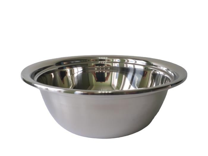 Миска кухонная глубокая нержавеющая сталь D 34 см 6,1 л 18015 Миска кухонная глубокая нержавеющая сталь D 34 см 6,1 л 18015