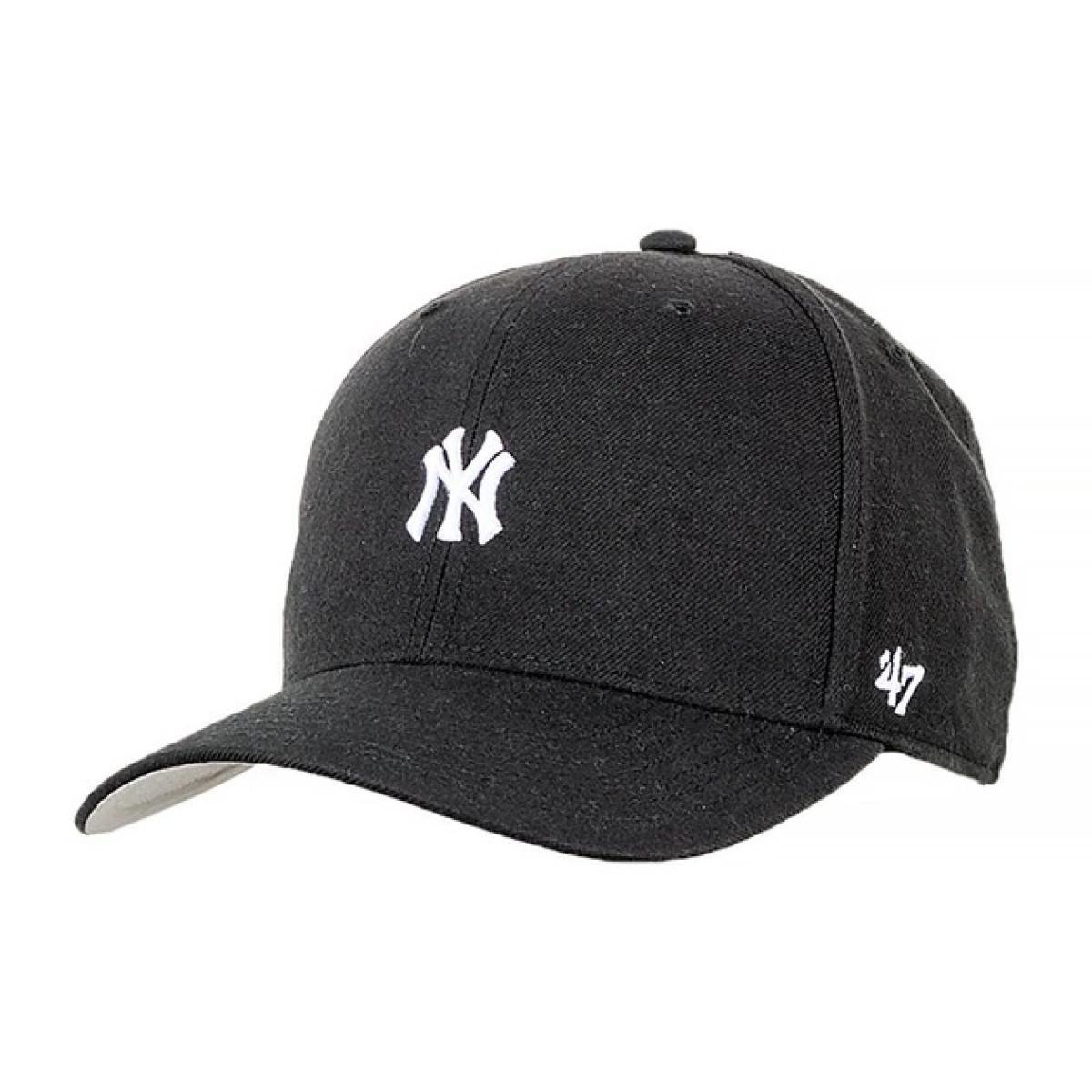 Кепка 47 Brand MVP DP YANKEES BASE RUNNER Черный/Серый (OSFA B-BRMDP17WBP-BK) - фото 1