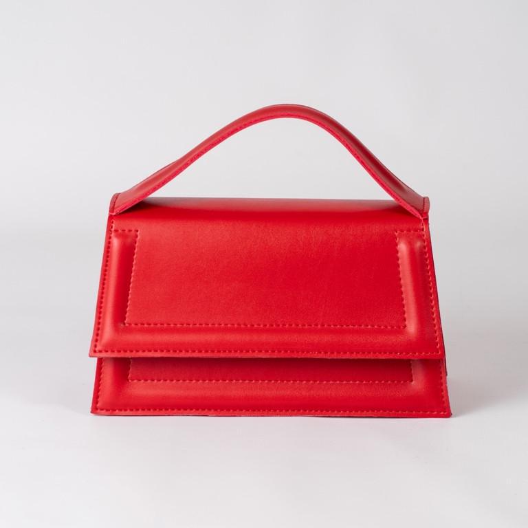 Сумка женская кросс-боди из гладкой экокожи XENIA № 17-24 Красный