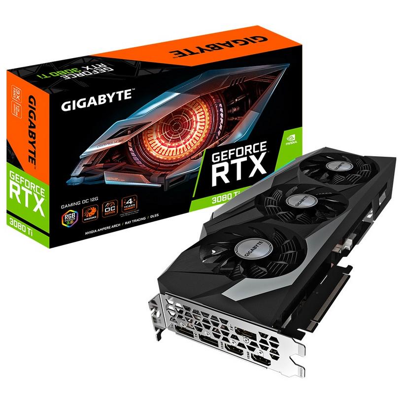 Відеокарта Gigabyte GeForce RTX 3080 Ti 12GB GDDR6X Gaming OC (GV-N308TGAMING OC-12GD) - фото 2 Відеокарта Gigabyte GeForce RTX 3080 Ti 12GB GDDR6X Gaming OC (GV-N308TGAMING OC-12GD) - фото 2