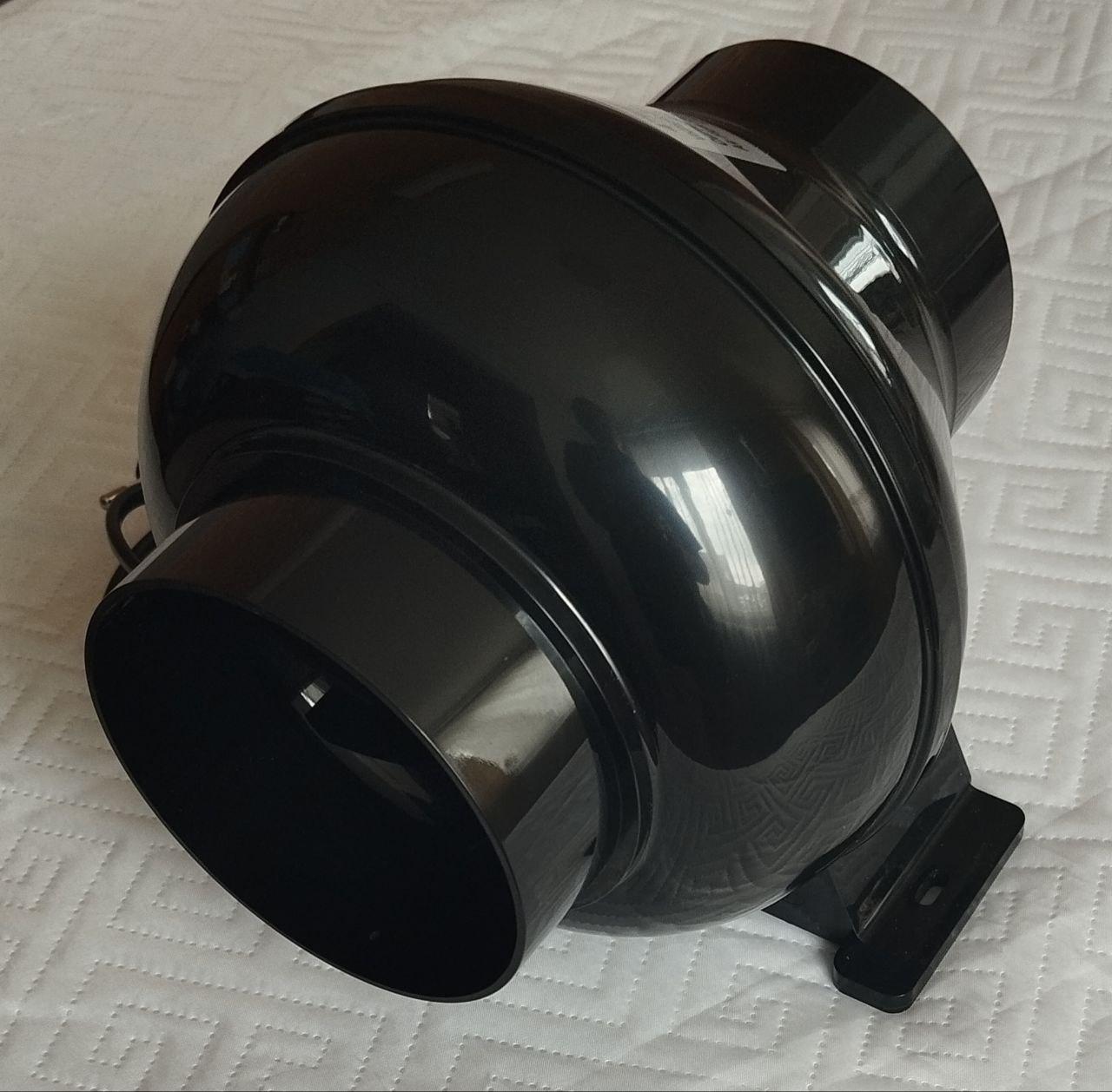 Вентилятор канальний ZLE Co KN-100 потужний вологостійкий d 100 мм