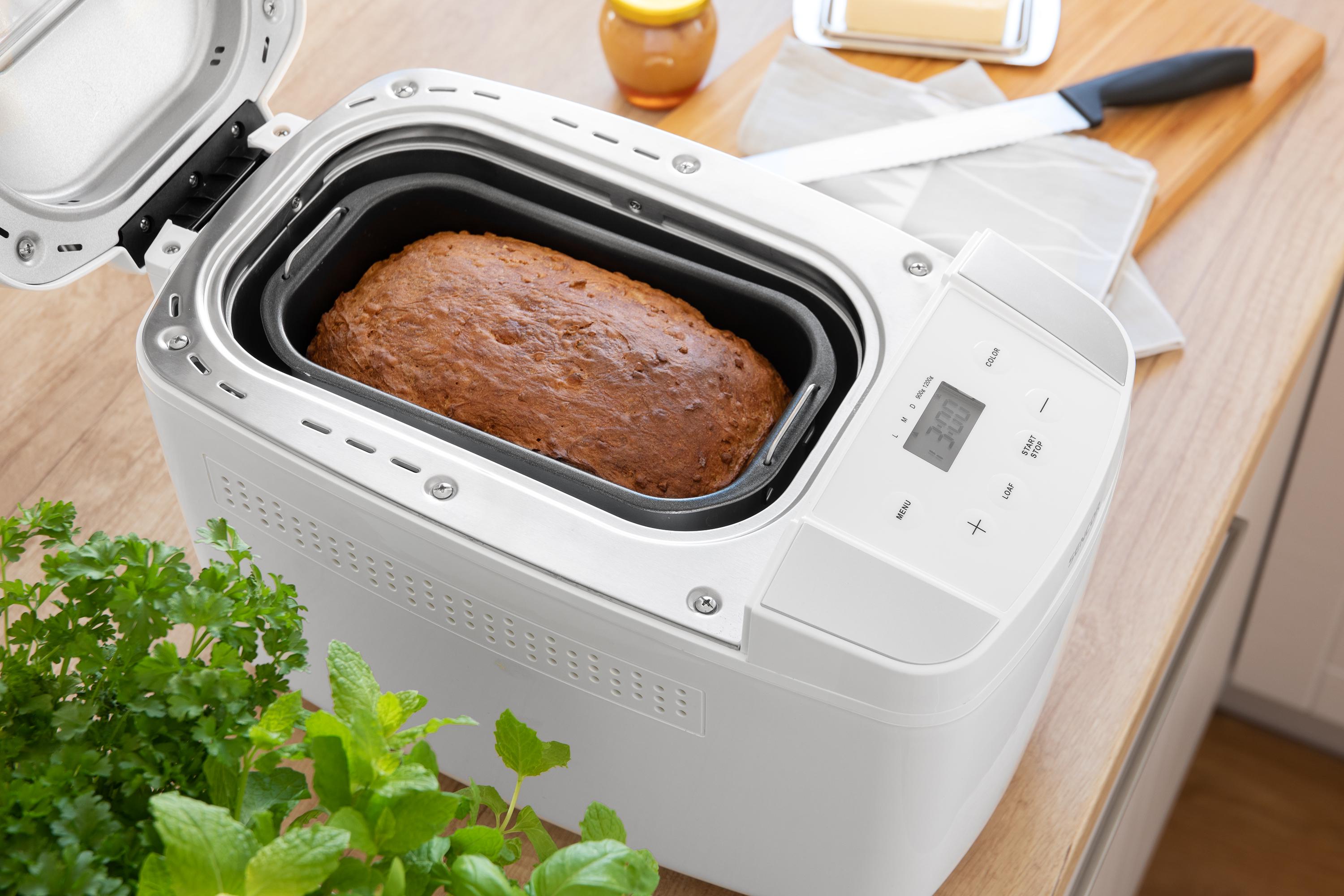 Хлебопечка Sencor SBR0770WH 800 Вт Белый (25815538) - фото 8 Хлебопечка Sencor SBR0770WH 800 Вт Белый (25815538) - фото 8