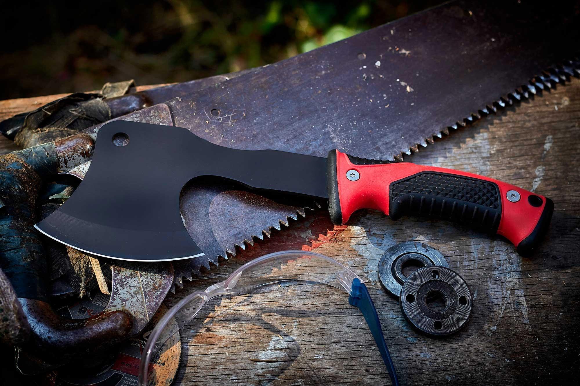 Топор туристический ZXS76 цельнометаллический (24178508) - фото 4 Топор туристический ZXS76 цельнометаллический (24178508) - фото 4