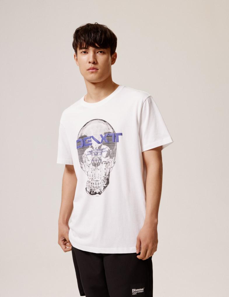Футболка чоловіча Diverse DEXT SKULL D XL Білий (5905384004376) Футболка чоловіча Diverse DEXT SKULL D XL Білий (5905384004376)