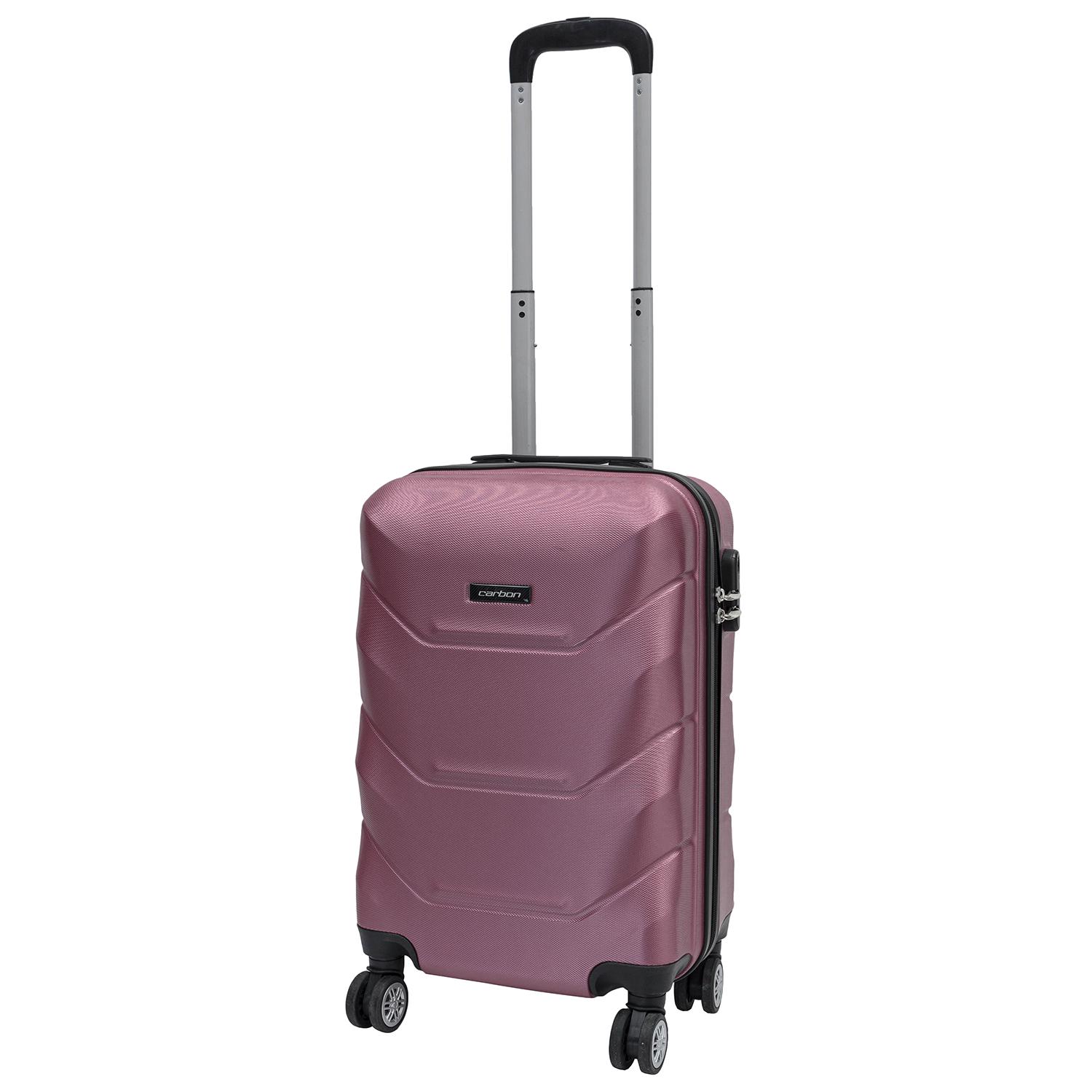 Валіза Carbon 147 S+ Пудровий (48975) Валіза Carbon 147 S+ Пудровий (48975)
