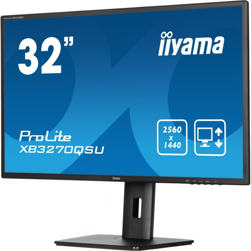 Монітор безрамковий iiyama XB3270QSU-B1 IPS 2560x1440 QHD 32" 4W (26832340) - фото 5 Монітор безрамковий iiyama XB3270QSU-B1 IPS 2560x1440 QHD 32" 4W (26832340) - фото 5