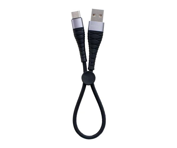 Кабель USB Borofone BX32 мunificent Type-C 0,25 м 3А Black