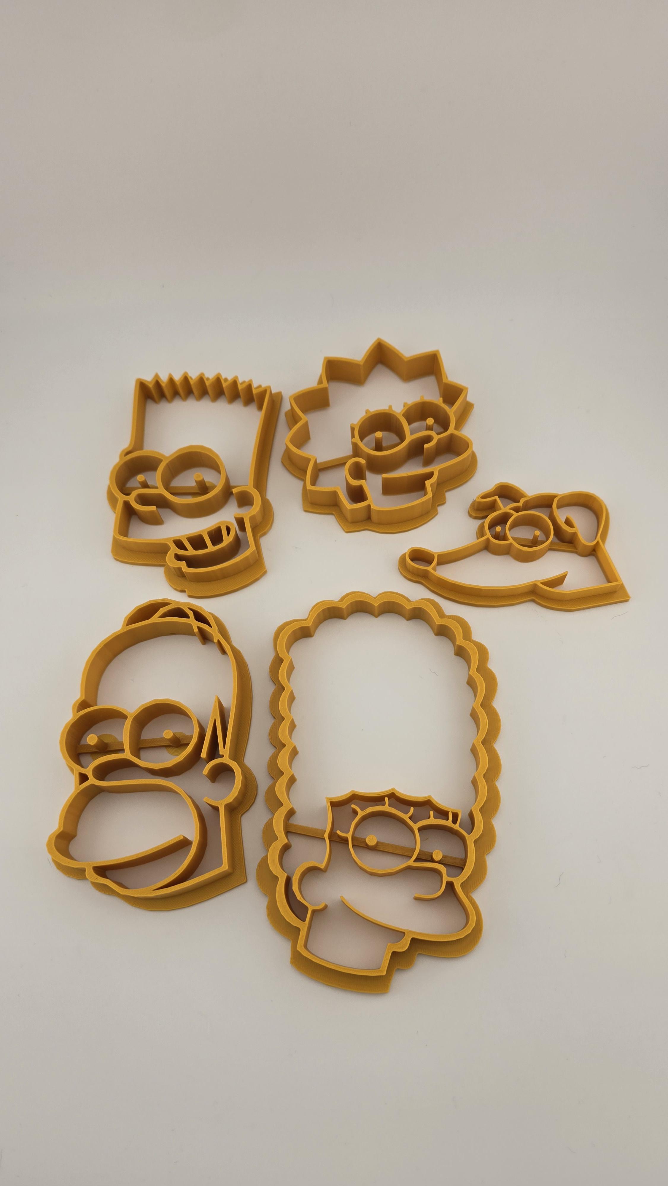 Формочки для печенья Симпсоны (28326392) Формочки для печенья Симпсоны (28326392)