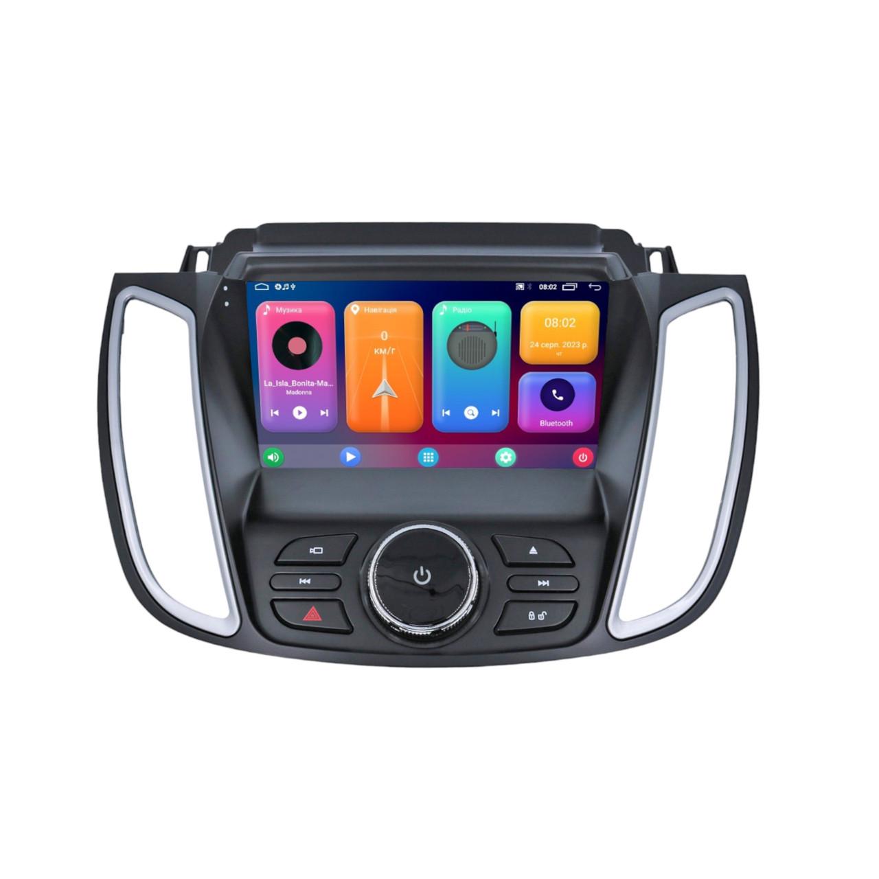 Магнитола штатная Cyclone C9 CPL для Ford Kuga 2 Escape 3 2012-2019 K2 9" (2253633539)