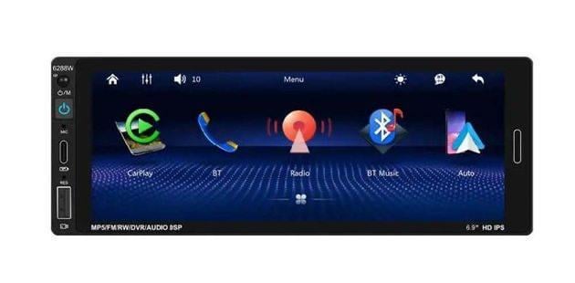 Автомагнитола 1DIN 6288W с IPS сенсорным экраном 6,9" Автомагнитола 1DIN 6288W с IPS сенсорным экраном 6,9"