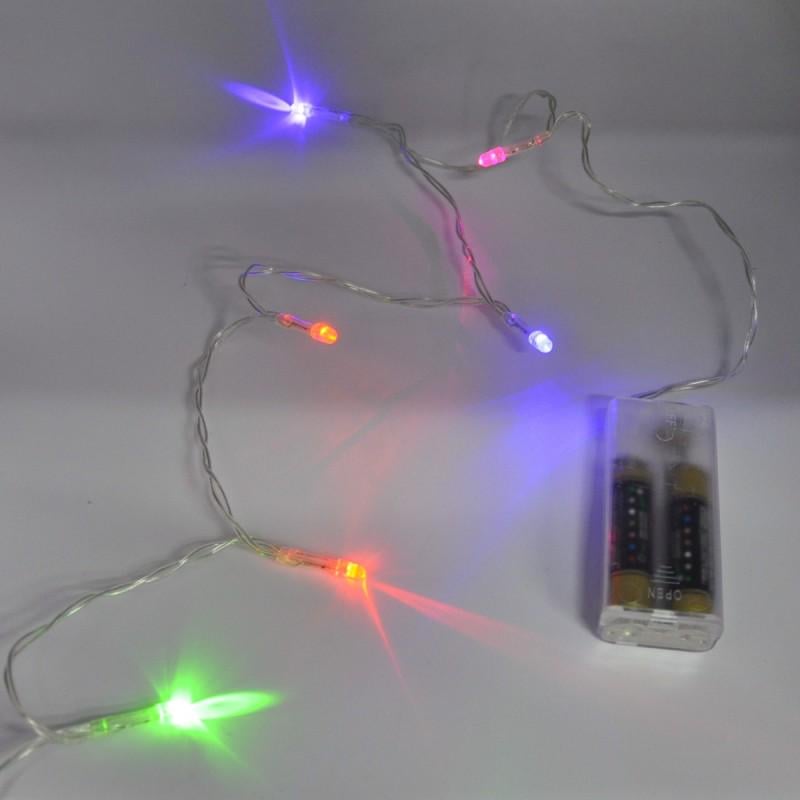 Гірлянда-нитка Matrix String-Lights 30 Battery M 4 м Різнокольоровий (НФ-00005628)