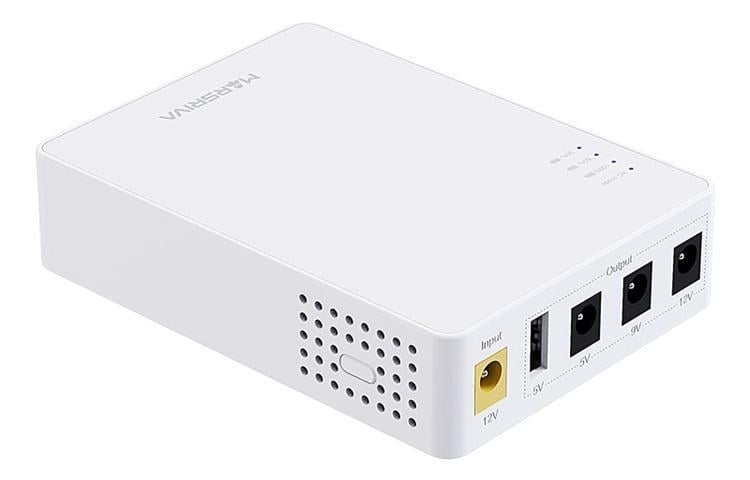 Бесперебойник ONU GEPON mini UPS Marsriva для роутера DC 5-12V 18W 10000 mAh (11401808)